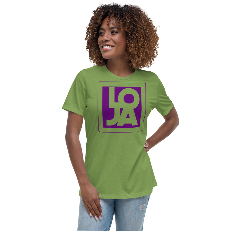 Royal King Purple Lion Of Judah Apparel Logo Women's Relaxed T-Shirt