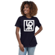 Lion Of Judah Apparel White Logo Women's Relaxed T-Shirt