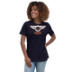 Lion Of Judah Wingz Orange logo Women's Relaxed T-Shirt