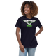Lion Of Judah Wingz Green logo Women's Relaxed T-Shirt