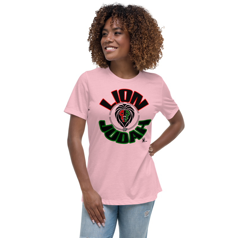 Lion Of Judah Design Women's Relaxed T-Shirt