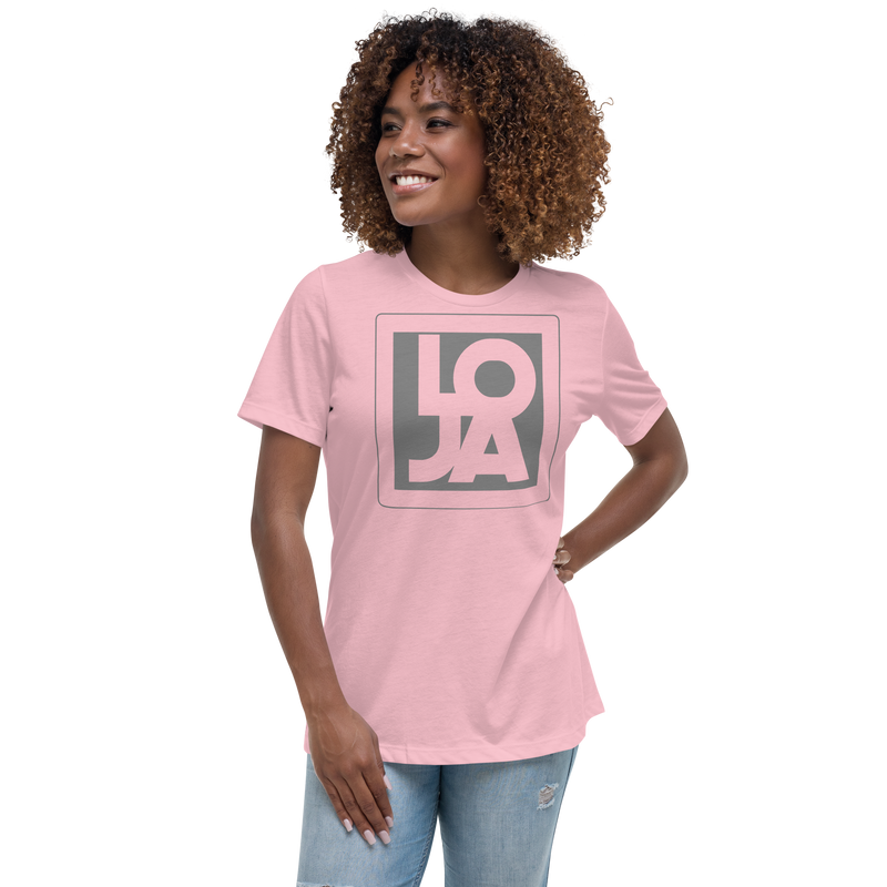 Space Grey Lion Of Judah Apparel Logo Women's Relaxed T-Shirt