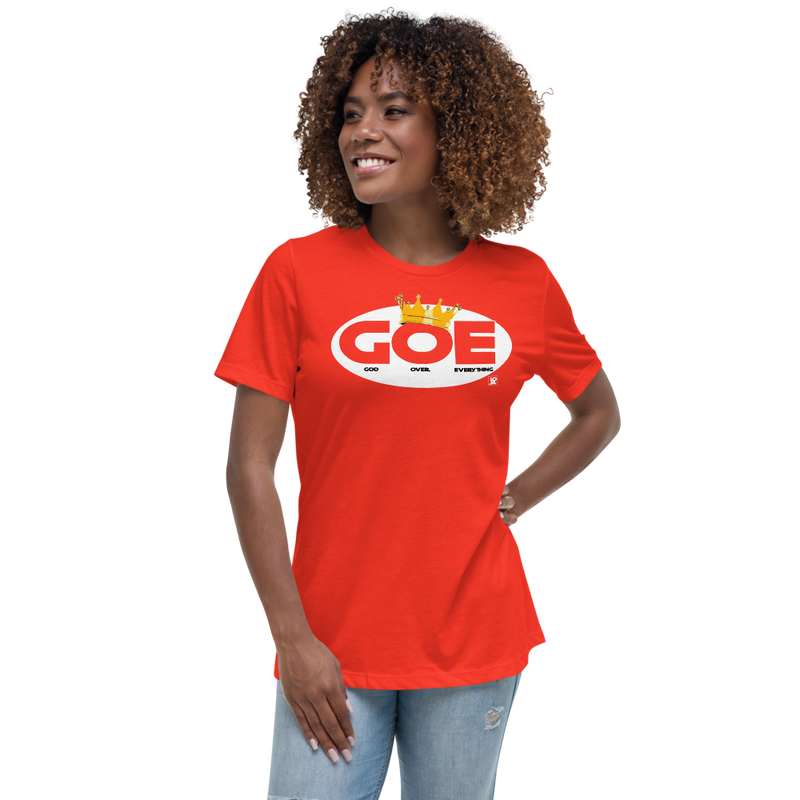 God Over Everything Women's Relaxed T-Shirt