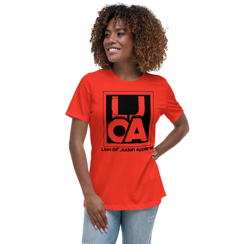 Lion Of Judah Apparel new logo Women's Relaxed T-Shirt