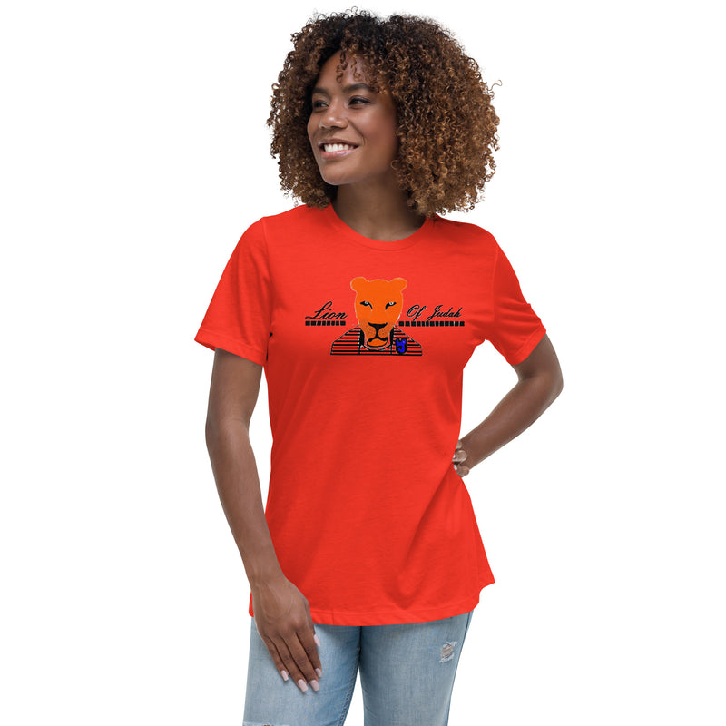 Lion Of Judah Design Women's Relaxed T-Shirt