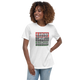 Lion of judah Adinkra African Design Women's Relaxed T-Shirt