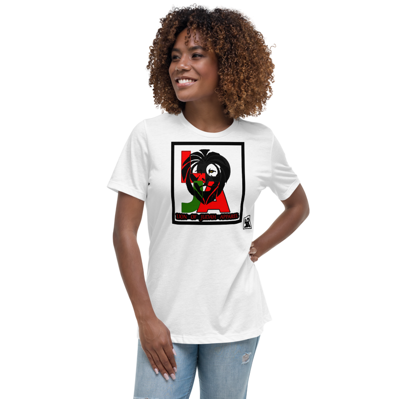 Lion Of Judah Apparel (L.O.J.A.) Design Women's Relaxed T-Shirt