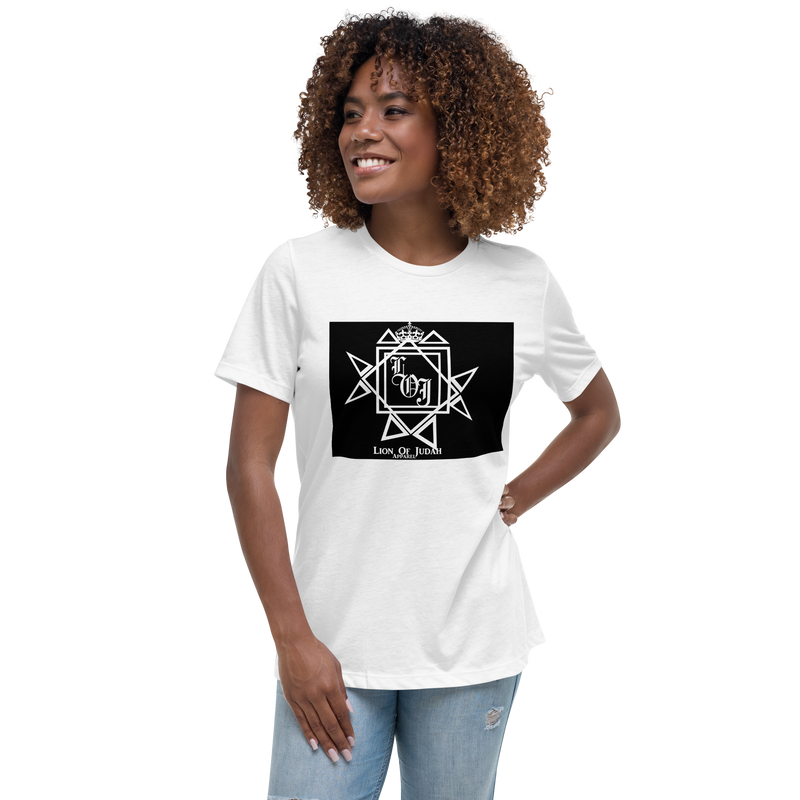 Lion Of Judah Design Women's Relaxed T-Shirt