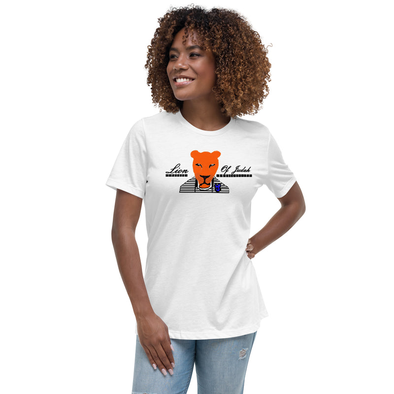 Lion Of Judah Design Women's Relaxed T-Shirt