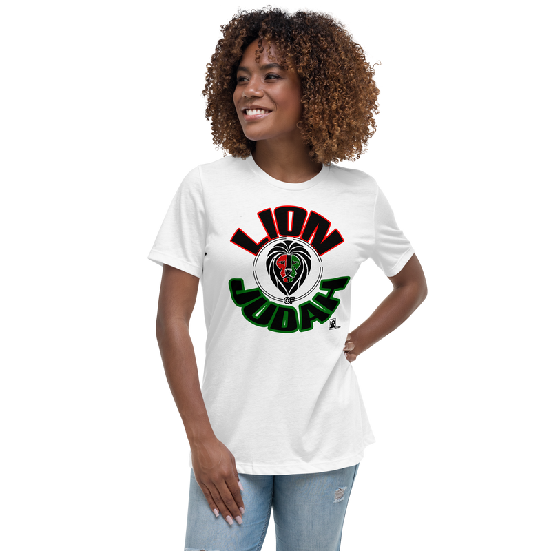 Lion Of Judah Design Women's Relaxed T-Shirt