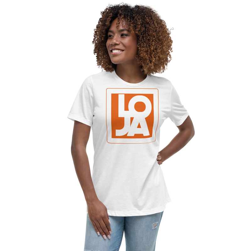 Texas Longhorn Orange Lion Of Judah Apparel Logo Women's Relaxed T-Shirt