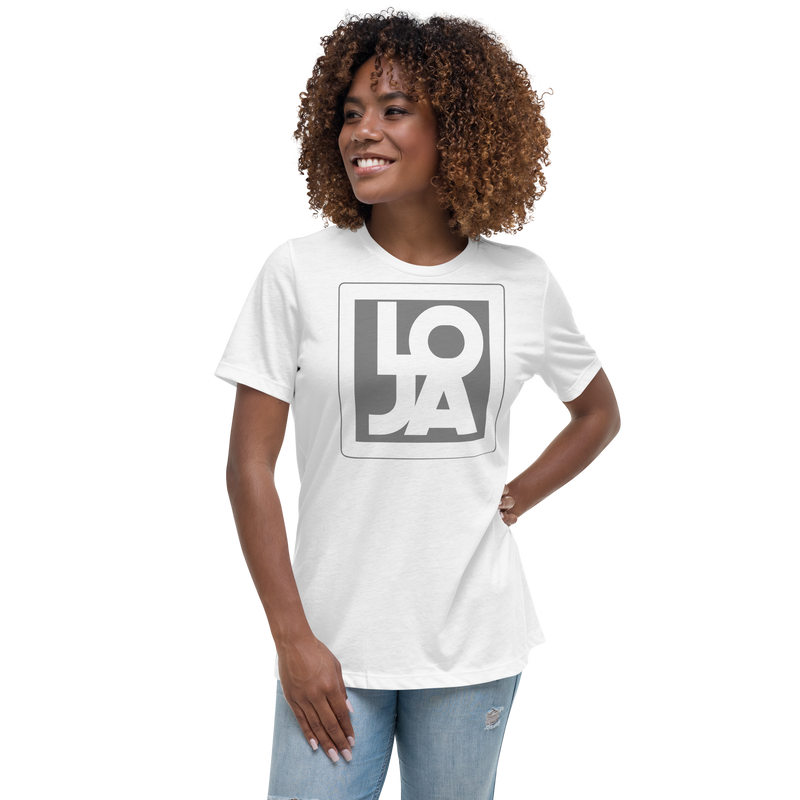 Space Grey Lion Of Judah Apparel Logo Women's Relaxed T-Shirt