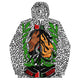 Lion Of Judah God Men’s windbreaker & Lion Of Judah God All over print unisex wide leg pants Bundle