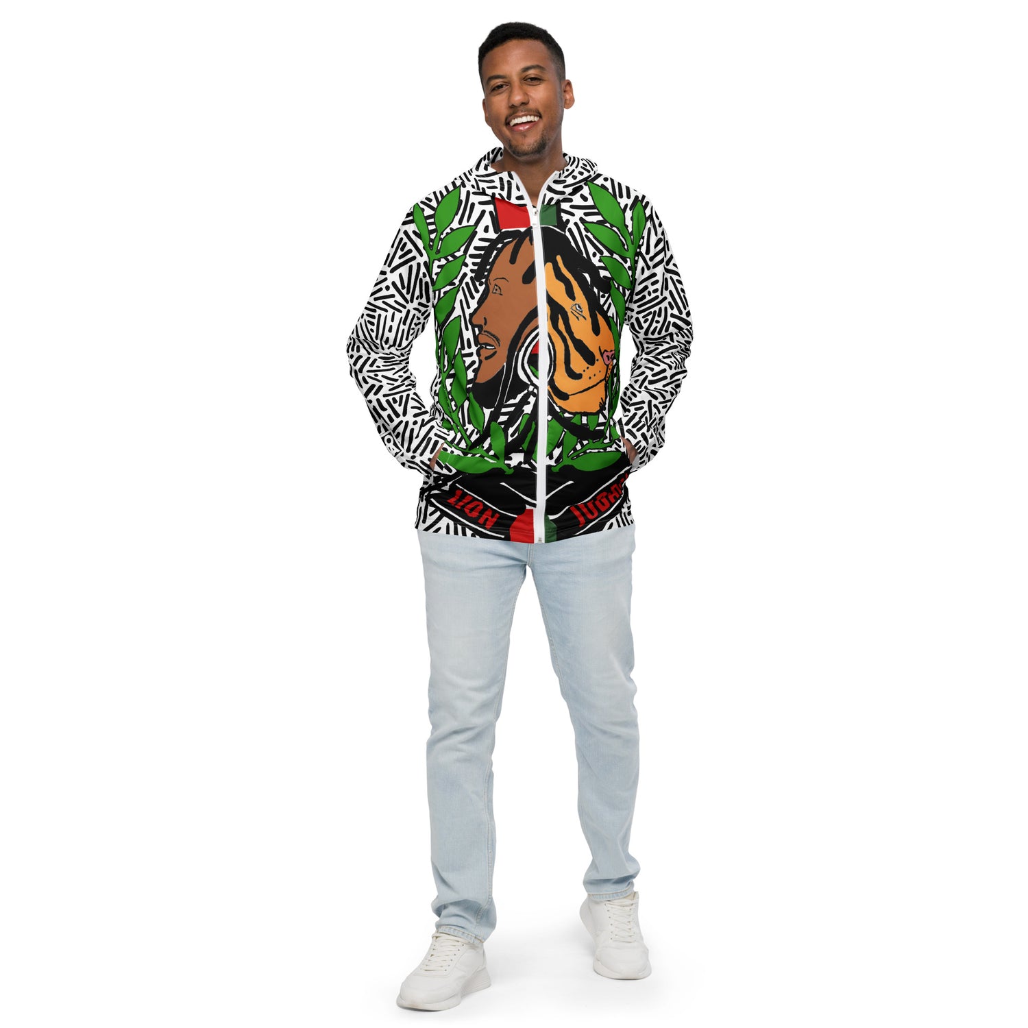 Lion Of Judah God Men’s windbreaker