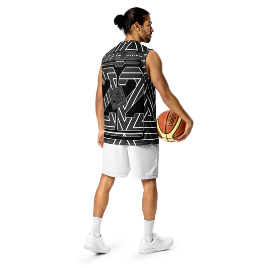 Lion Of Judah Wingz Design Recycled unisex Abstract Art Pattern Design basketball jersey