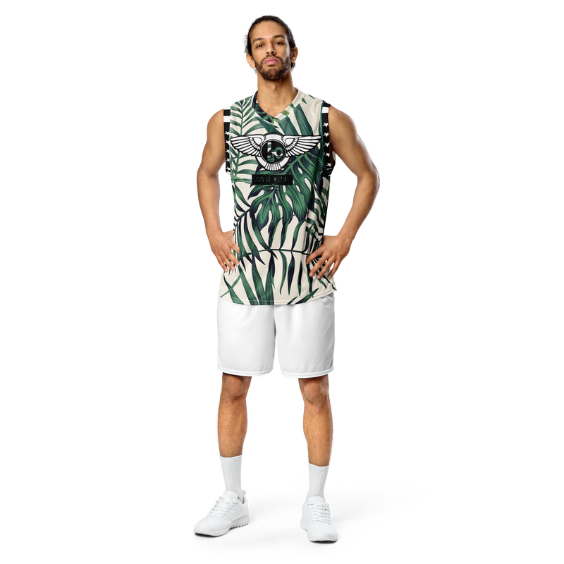 Lion Of Judah Wingz Design Recycled unisex Plants Design basketball jersey