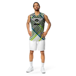 Lion Of Judah Wingz Design Recycled unisex Cross Pattern Design basketball jersey