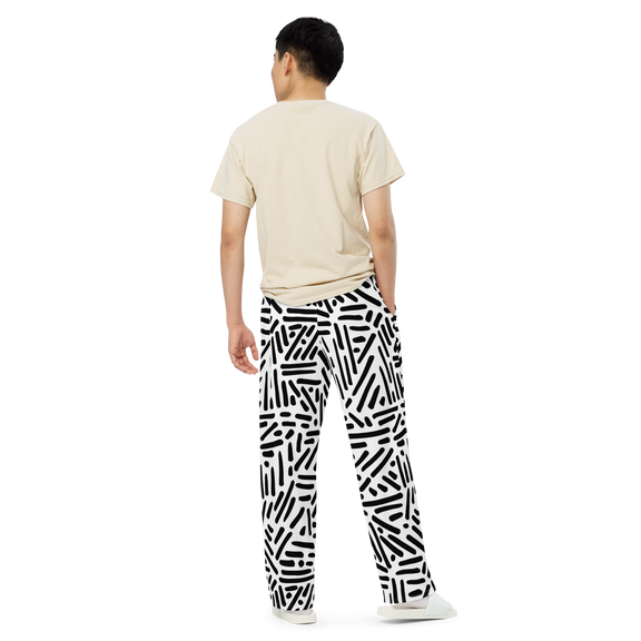 Lion Of Judah God All over print unisex wide leg pants