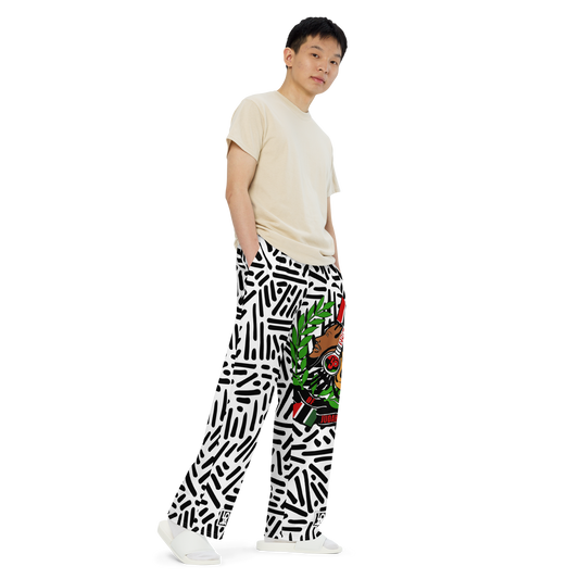 Lion Of Judah God All over print unisex wide leg pants