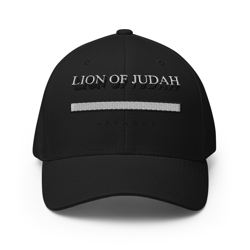 Lion Of Judah Brand Structured Twill Cap