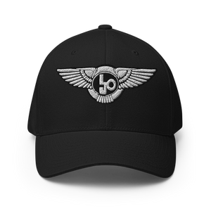 LOJ Wingz Logo Design Structured Twill Cap & LOJ Wingz Logo Design Unisex performance crew neck t-shirt Bundle