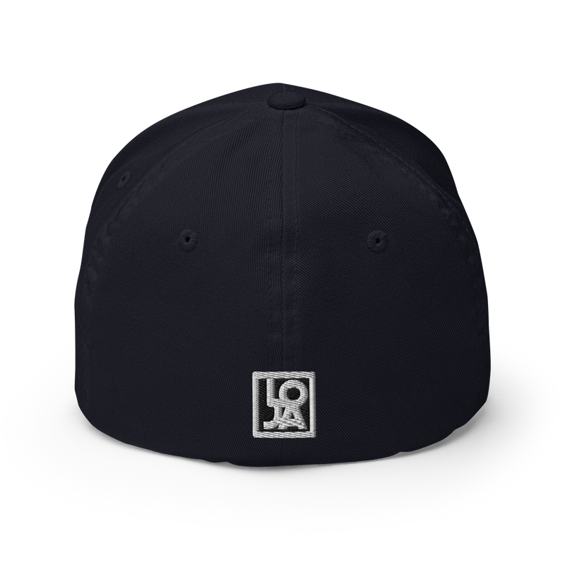 Lion Of Judah Apparel black new logo Structured Twill Cap