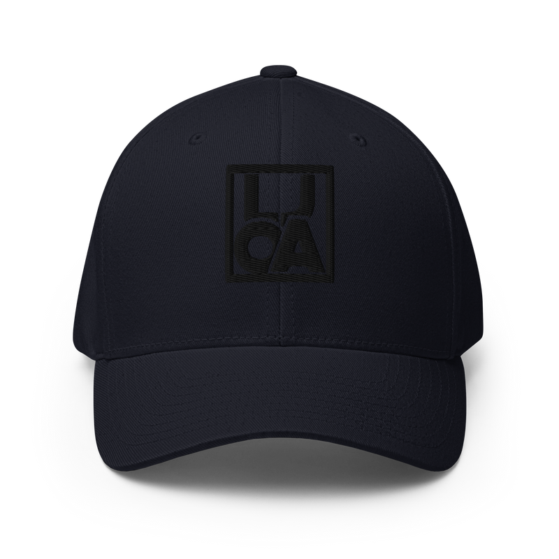 Lion Of Judah Apparel black new logo Structured Twill Cap