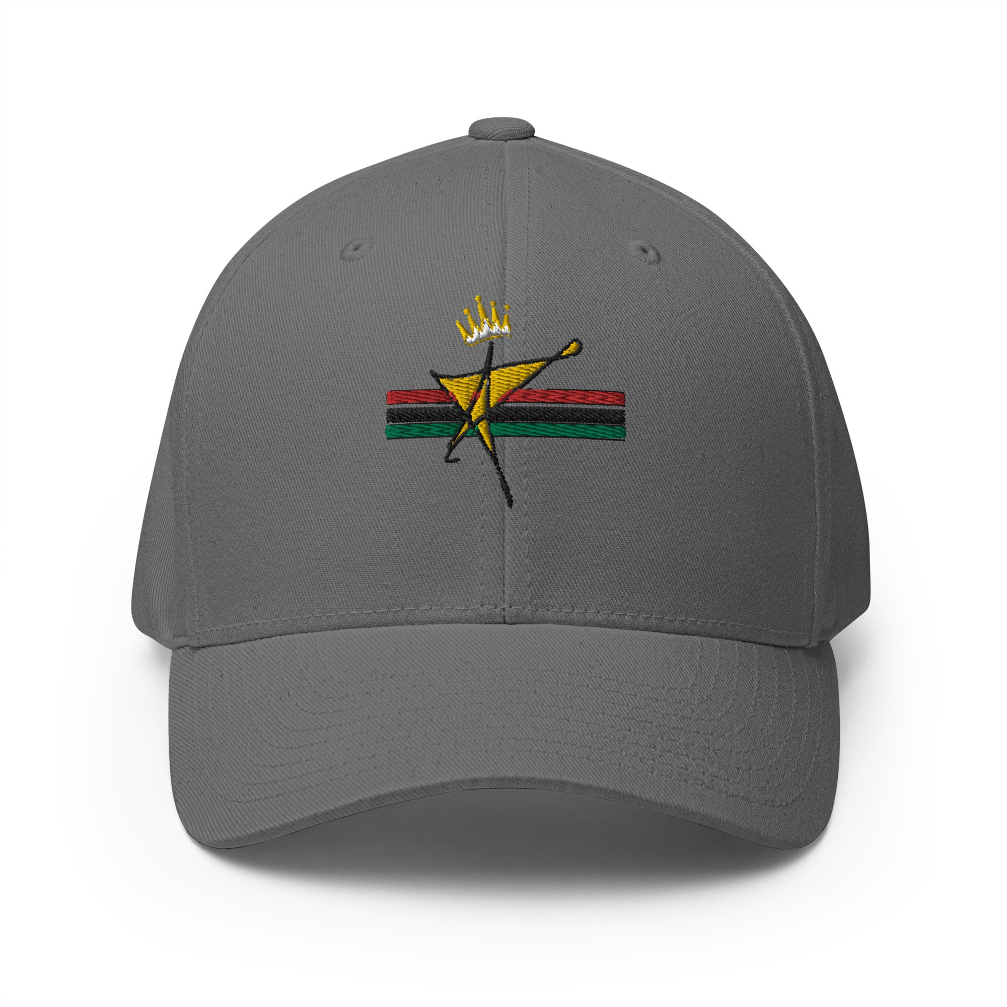The Black Star Of The Tribe Of Judah Structured Twill Cap
