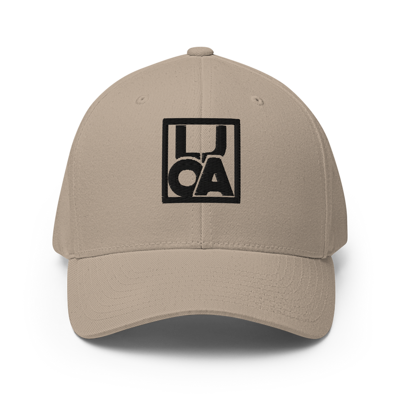 Lion Of Judah Apparel black new logo Structured Twill Cap