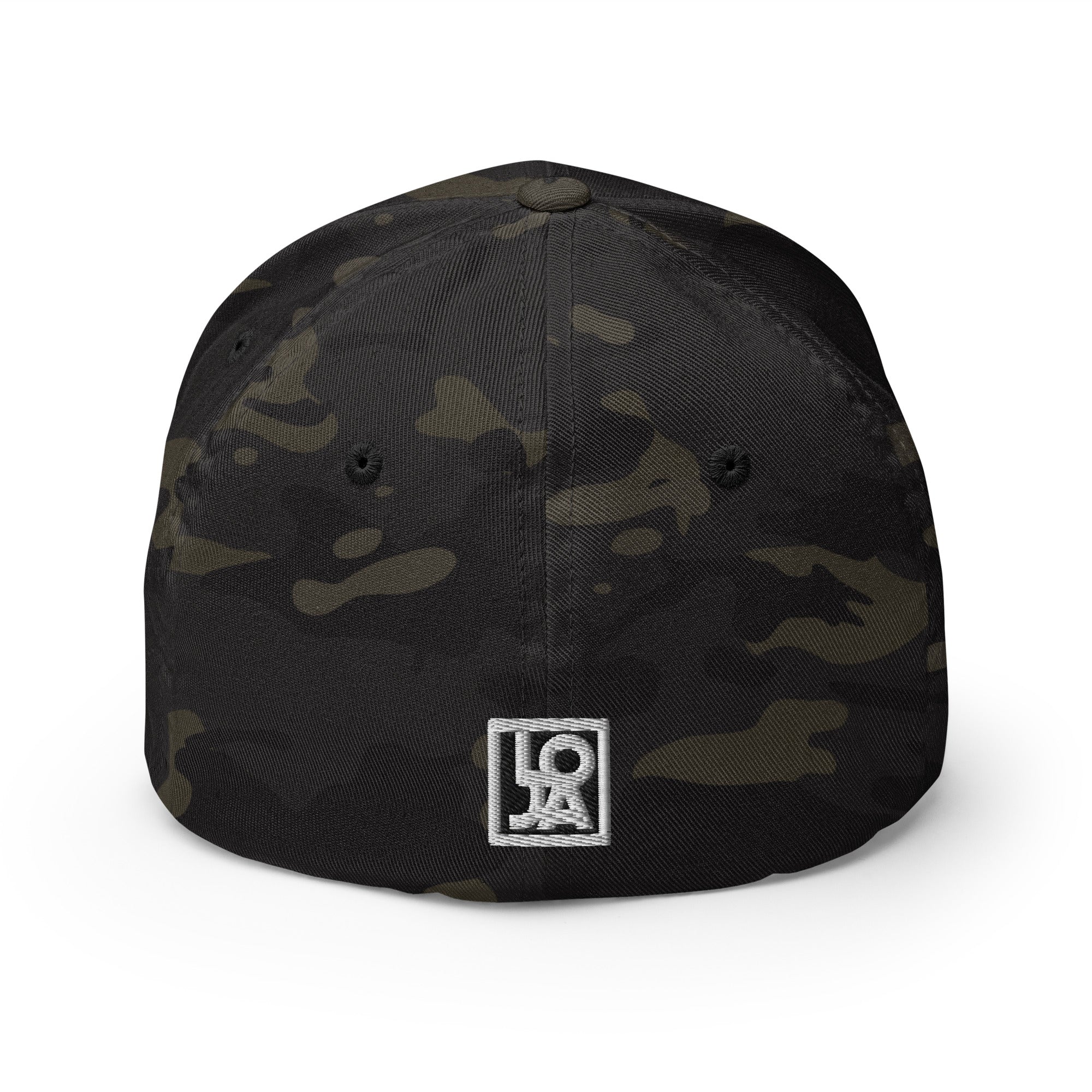 The Black Star Of The Tribe Of Judah Structured Twill Cap