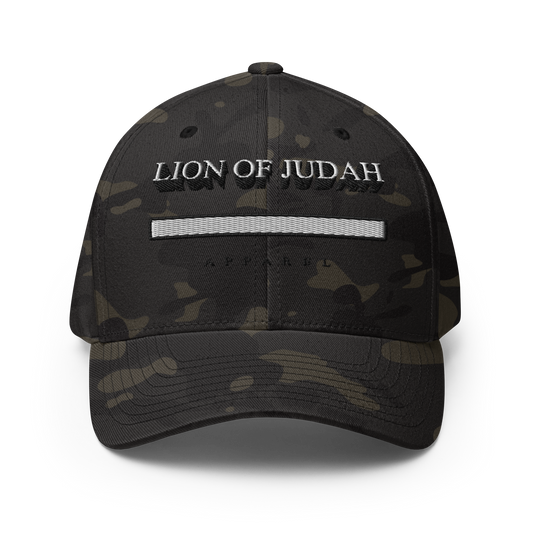 Lion Of Judah Brand Structured Twill Cap