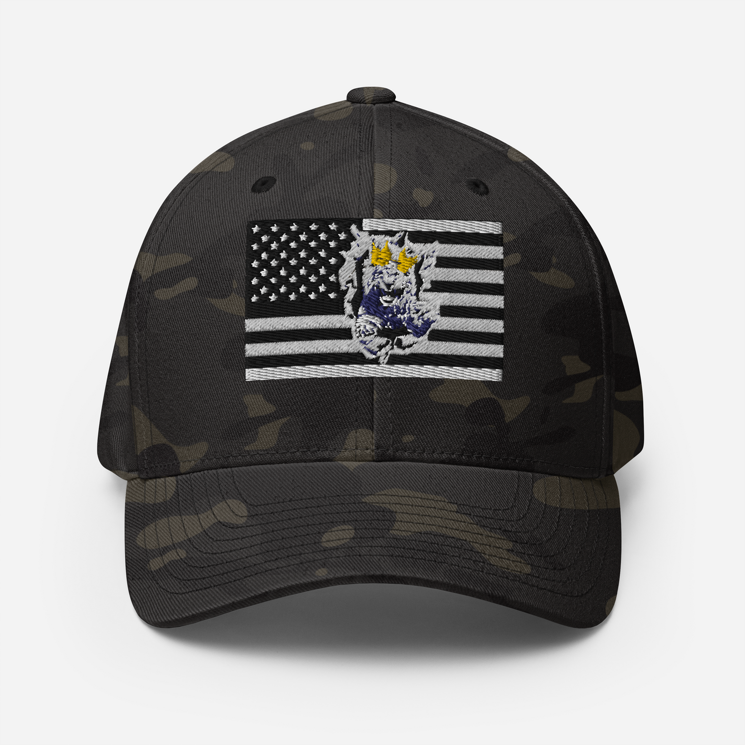 Lion Of Judah Structured Twill Cap