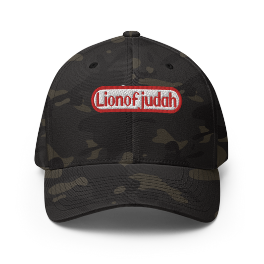 Lion Of Judah Nintendo WordPlay Spinoff Design Structured Twill Cap
