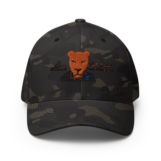 Lion Of Judah Design Structured Twill Cap