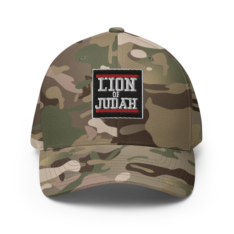 Lion Of Judah Logo Structured Twill Cap