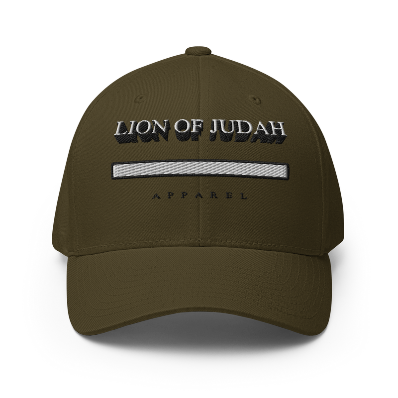 Lion Of Judah Brand Structured Twill Cap