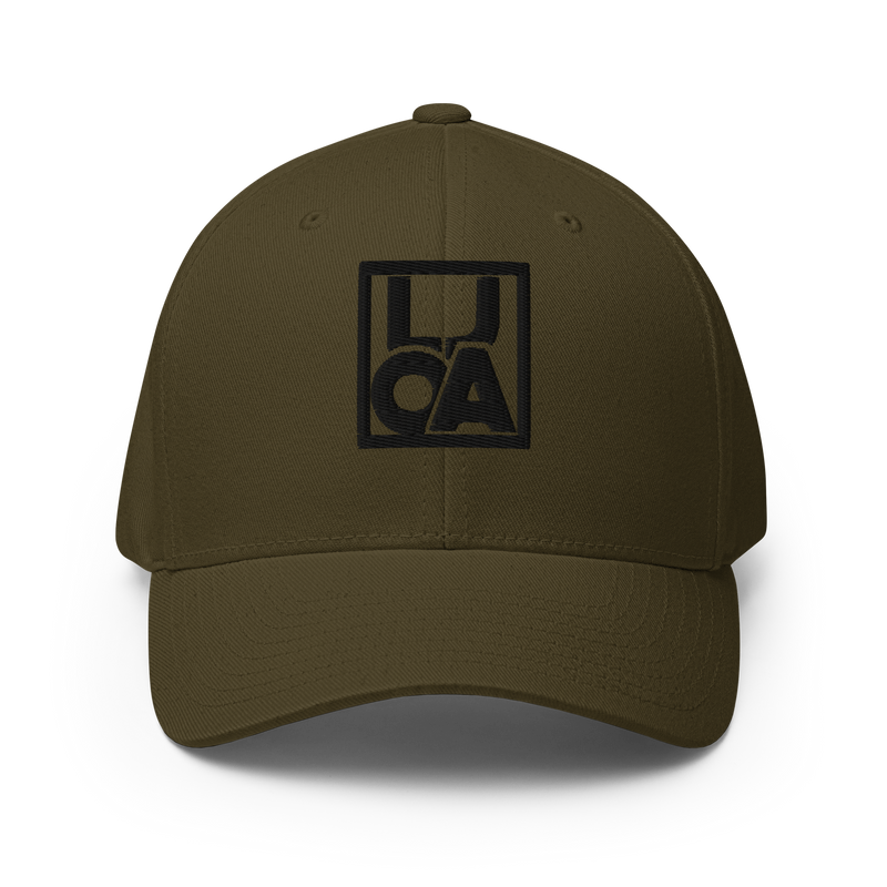 Lion Of Judah Apparel black new logo Structured Twill Cap