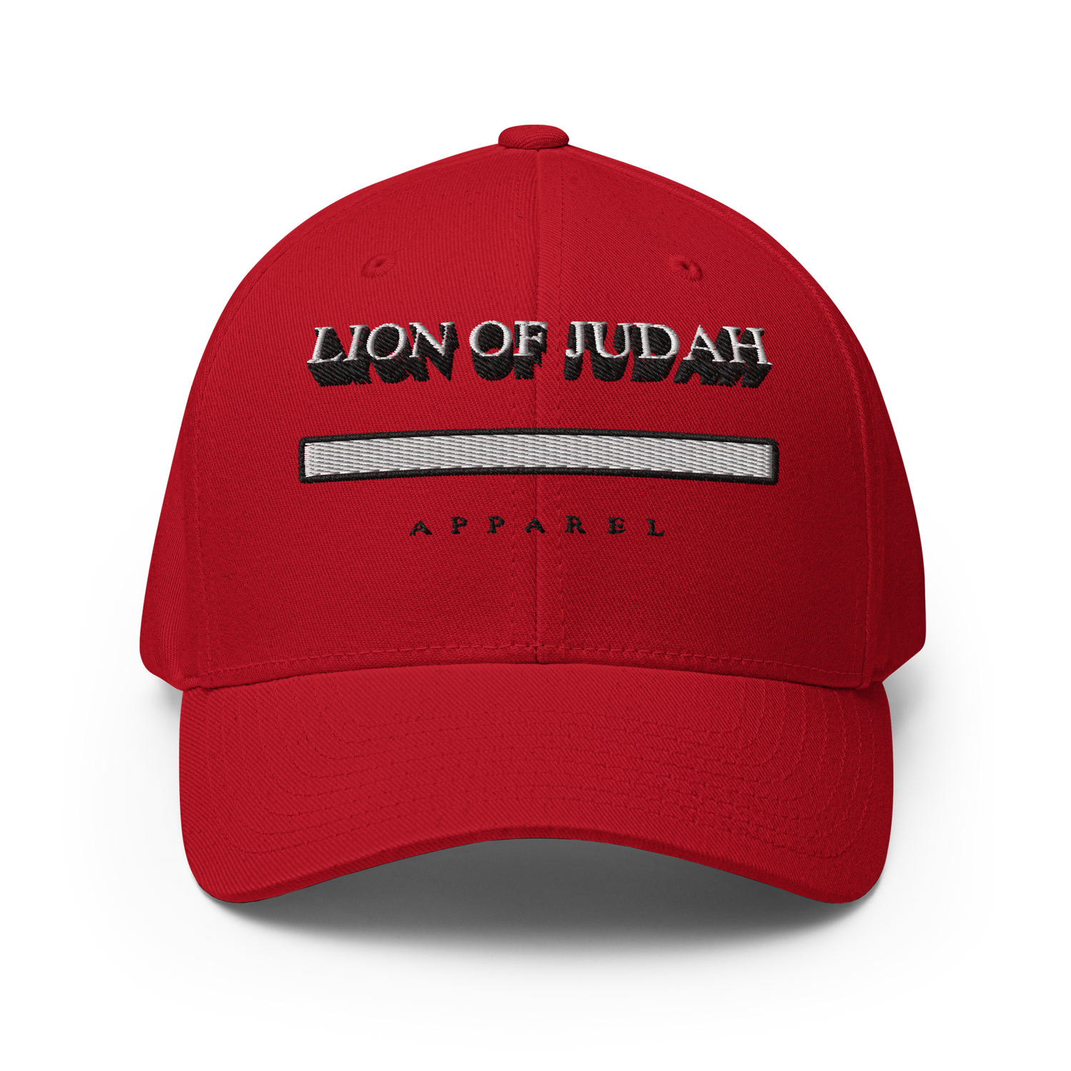 Lion Of Judah Brand Structured Twill Cap