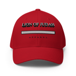 Lion Of Judah Brand Structured Twill Cap