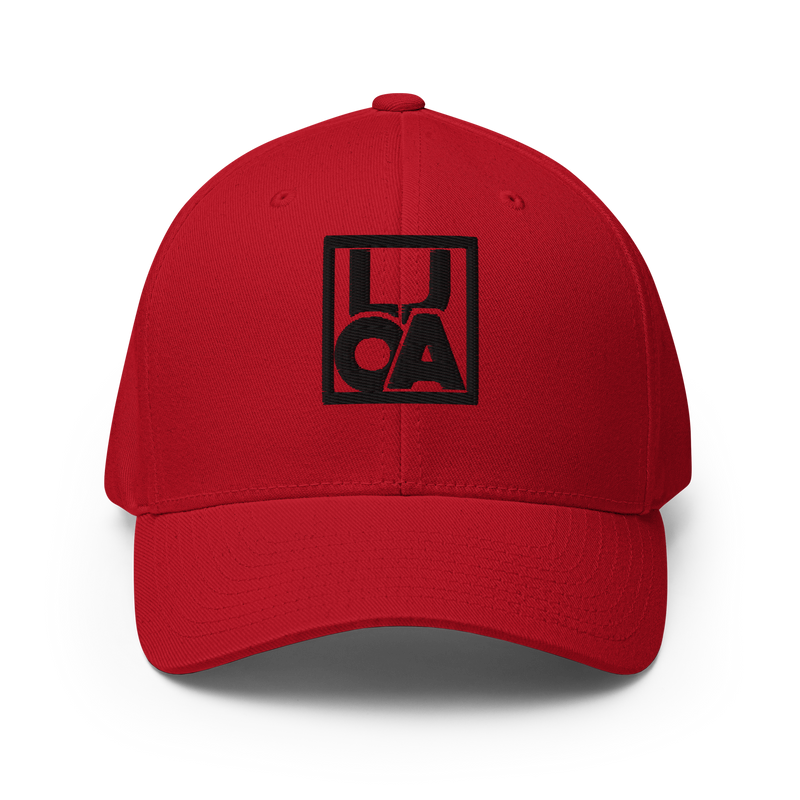 Lion Of Judah Apparel black new logo Structured Twill Cap