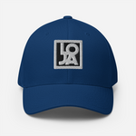 (LOJA) Lion Of Judah Apparel Logo Design Structured Twill Cap