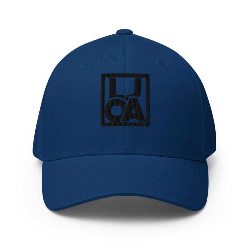 Lion Of Judah Apparel black new logo Structured Twill Cap