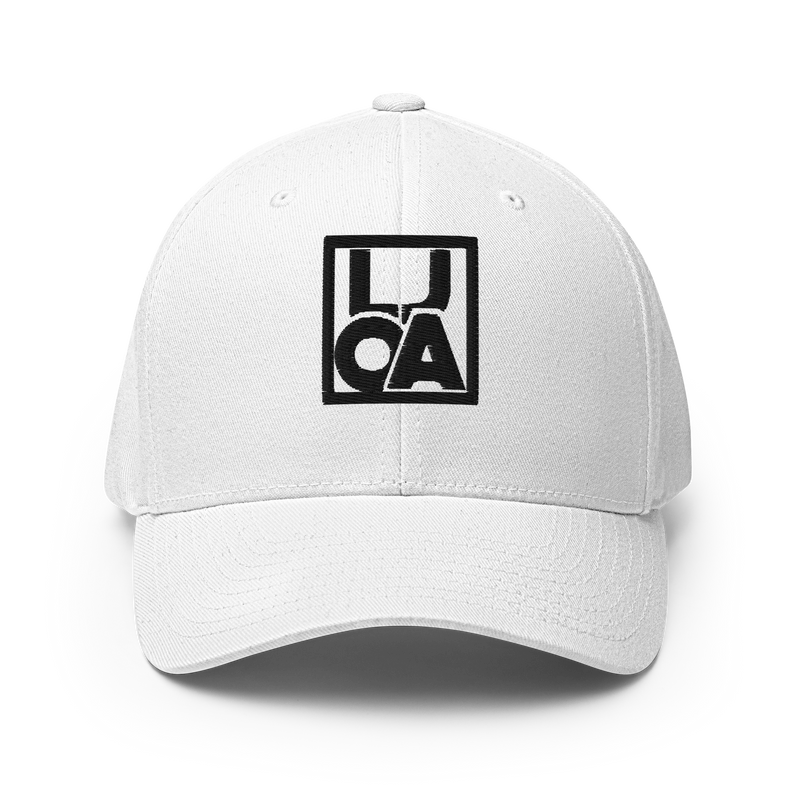 Lion Of Judah Apparel black new logo Structured Twill Cap