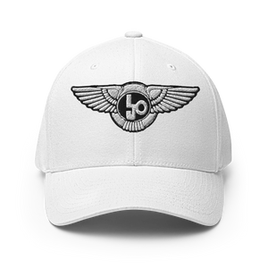 LOJ Wingz Logo Design Structured Twill Cap & LOJ Wingz Logo Design Unisex performance crew neck t-shirt Bundle