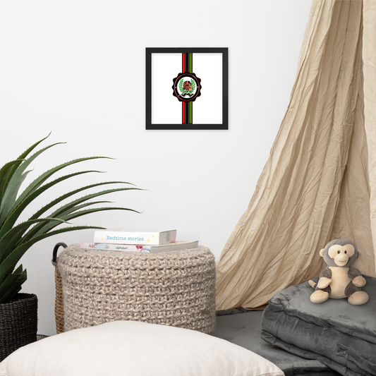 Lion Of Judah God Framed poster Framed poster