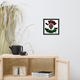 Lion Of Judah Design Framed poster