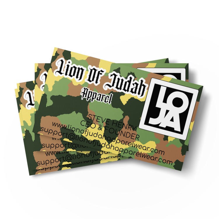 SET OF BUSINESS CARDS