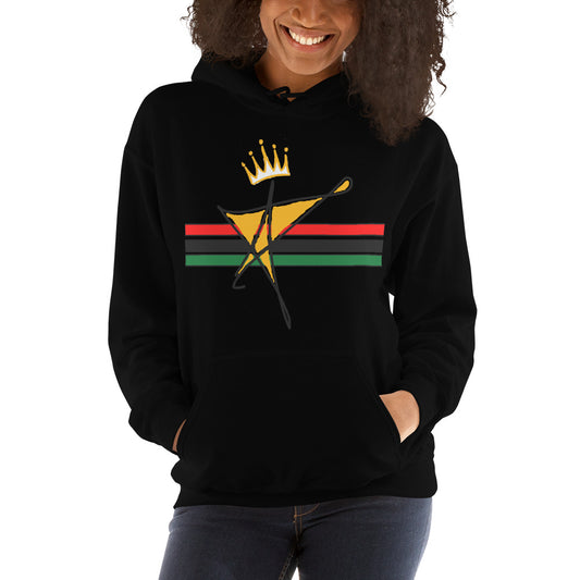 The Black Star Of The Tribe Of Judah Unisex Hoodie