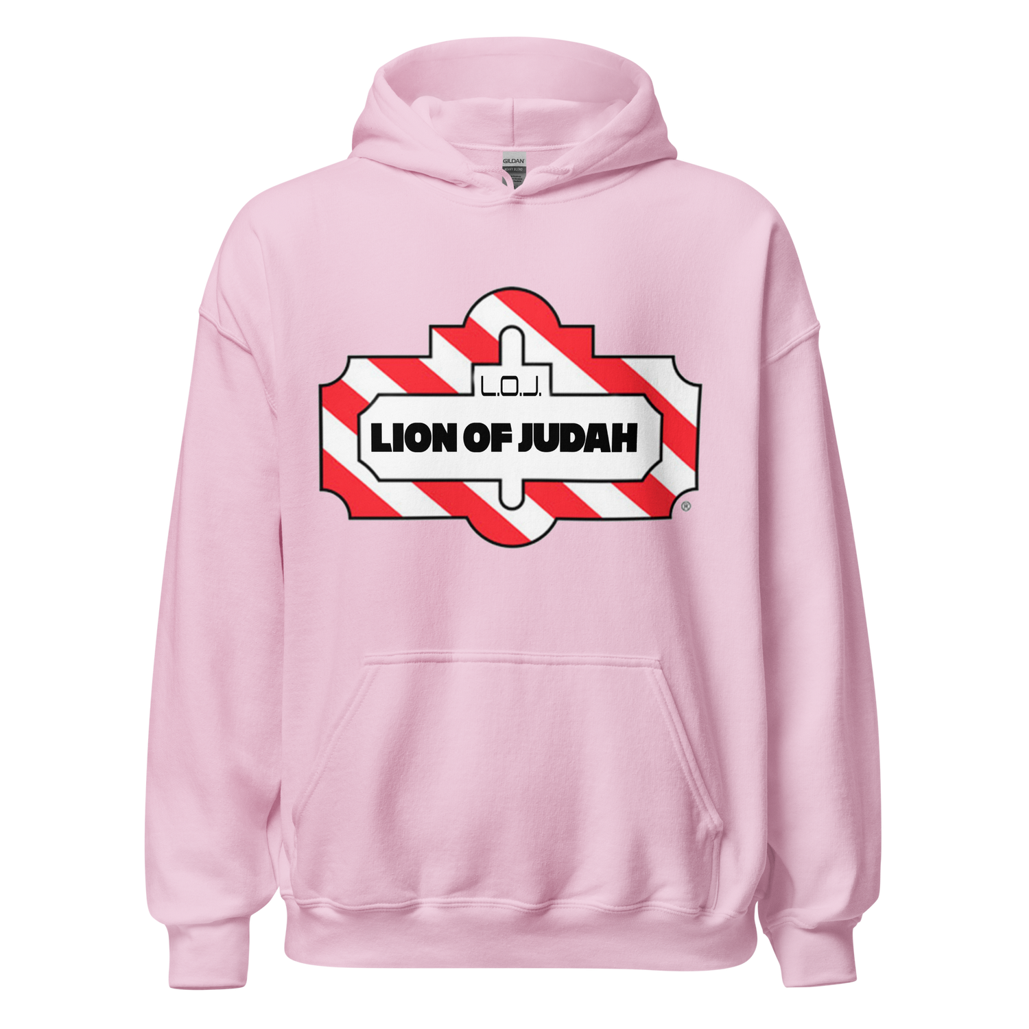 Lion Of Judah T.G.I. Friday Wordplay Spinoff Design Unisex Hoodie