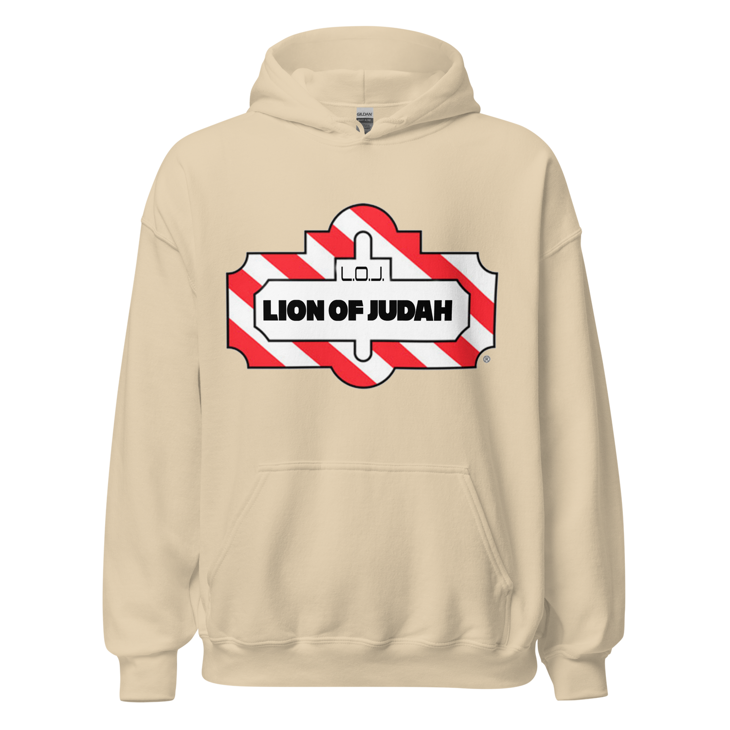 Lion Of Judah T.G.I. Friday's Wordplay Spinoff Design Unisex Hoodie